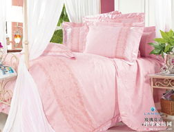 藍絲羽家紡 玫瑰花語八件套，匠心織就的浪漫家居藝術